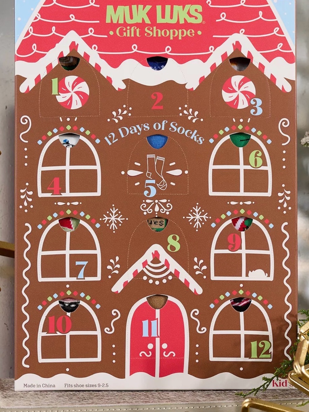 12 Days of Socks advent calendar